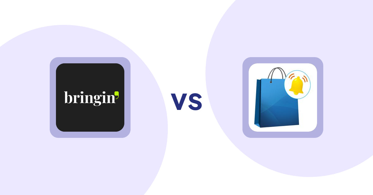 Shopify Product Display Apps: Bringin vs CartBar ‑ Product Purchase Bar