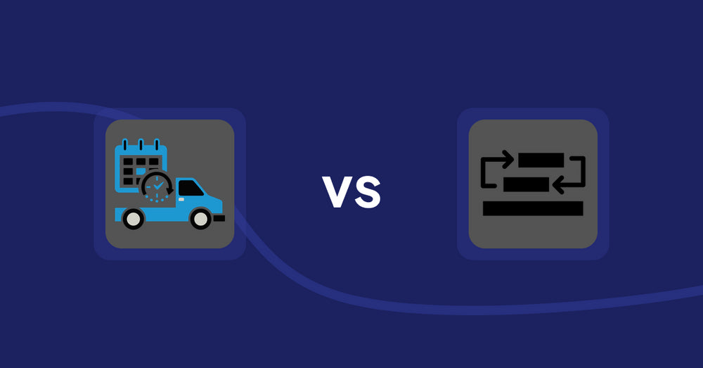 Shopify Product Display Apps: H3 Estimated Delivery vs Sortyfi Collection Merchandise