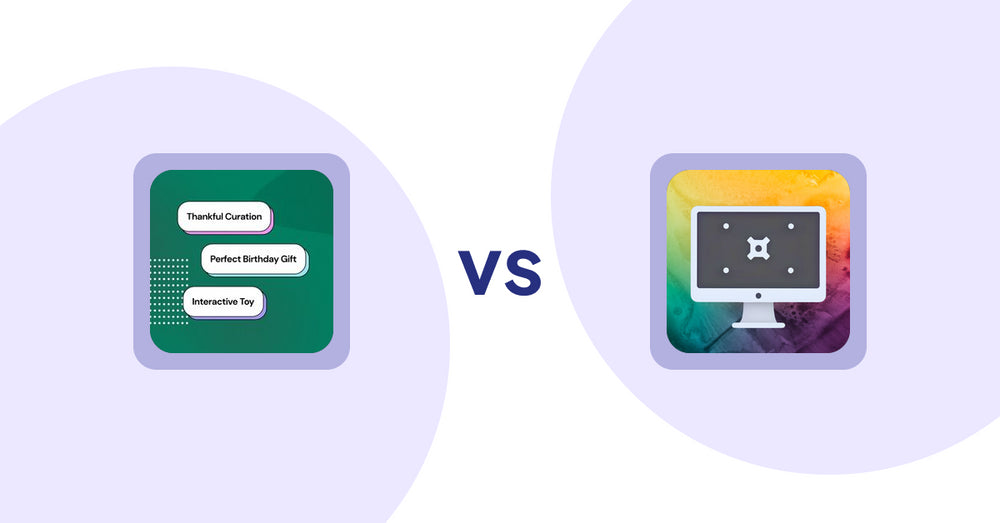 Shopify Product Display Apps: FeatureFrame ‑ Pretty Product vs PC Builder