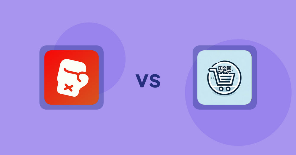 Shopify Product Display Apps: Knockout ‑ Hide Out Of Stock vs QR Cartify