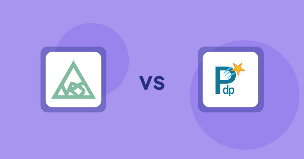 Shopify Product Display Apps: VRSHOPii vs PDP Star