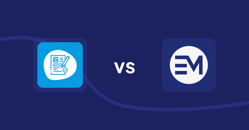 Shopify Metafield Apps: Extendons Registration Fields vs Easy MetaField