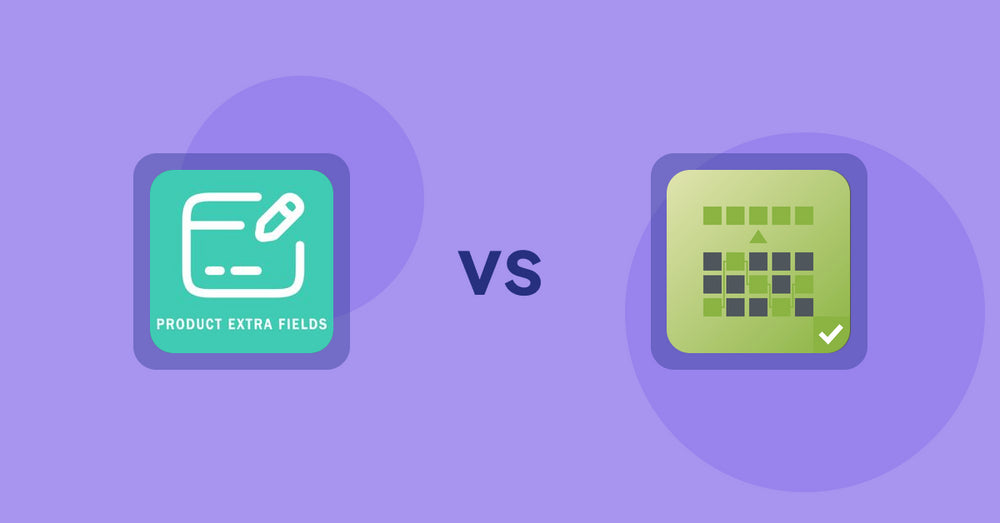 Shopify Metafield Apps: Product Extra Fields ‑Soronix vs #ProductReference