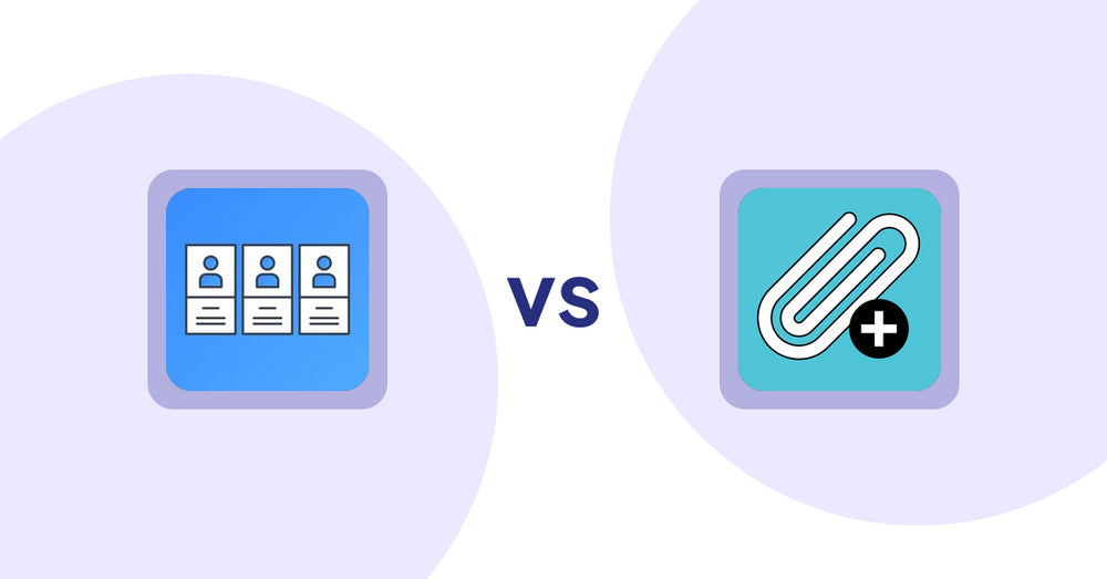 Shopify Metafield Apps: POWR: About Us | Team Profile vs Metafields2