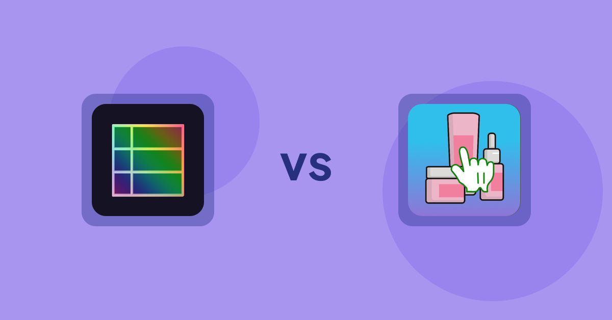 Shopify Metafield Apps: TableFlow Specification Table vs Clickable Ingredients: Seetext