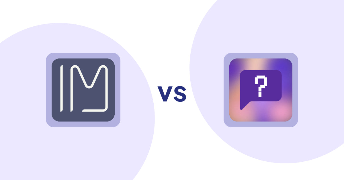 Shopify Product Display Apps: Imersian ‑ Interior Visualizer vs FAQbucket ‑ Help Center & FAQ