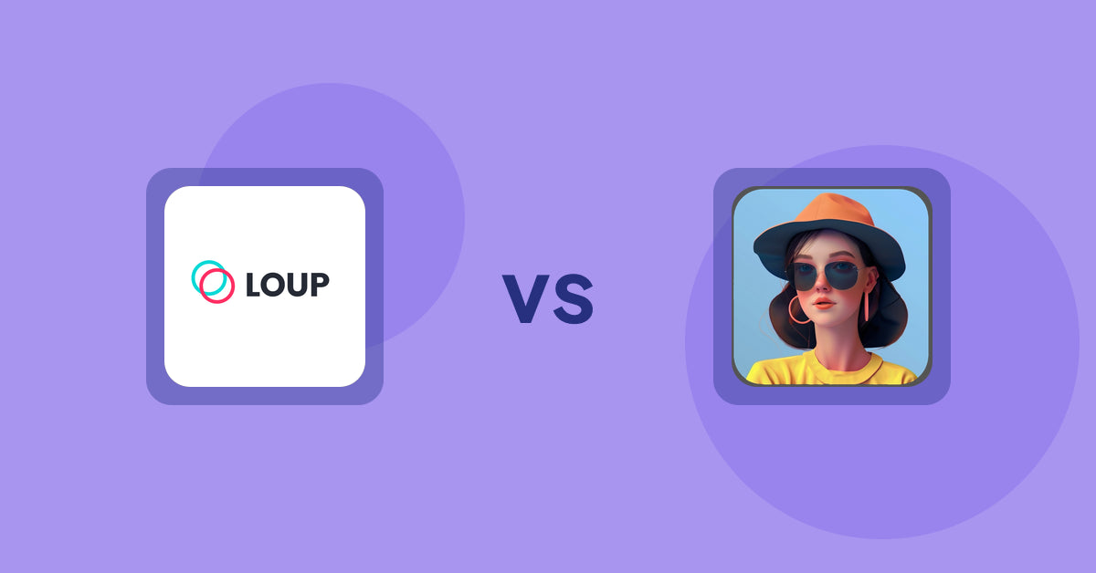 Shopify Product Display Apps: Loup: Sell on Instagram vs Fit it