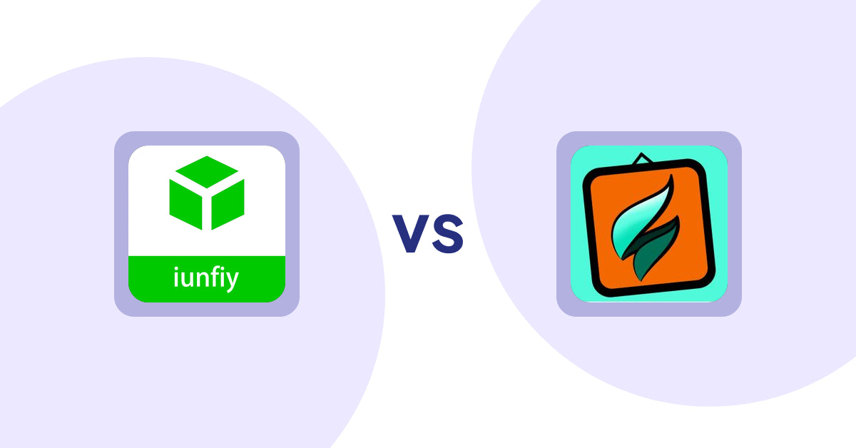 Shopify Product Display Apps: iunfiy • Related products vs. SMART ‑ Art product builder