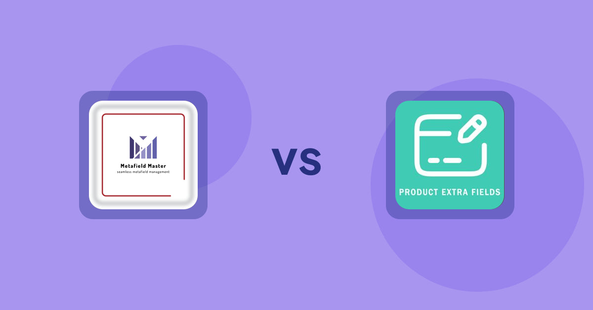 Shopify Metafield Apps: Metafield Master vs Product Extra Fields ‑Soronix