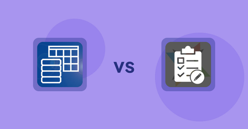 Shopify Metafield Apps: TablePress ‑ Data Tables vs Perfect Metafields