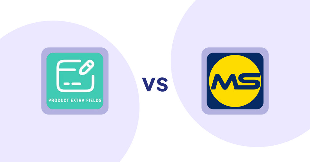 Shopify Metafield Apps: Product Extra Fields ‑Soronix vs Metafield Supreme