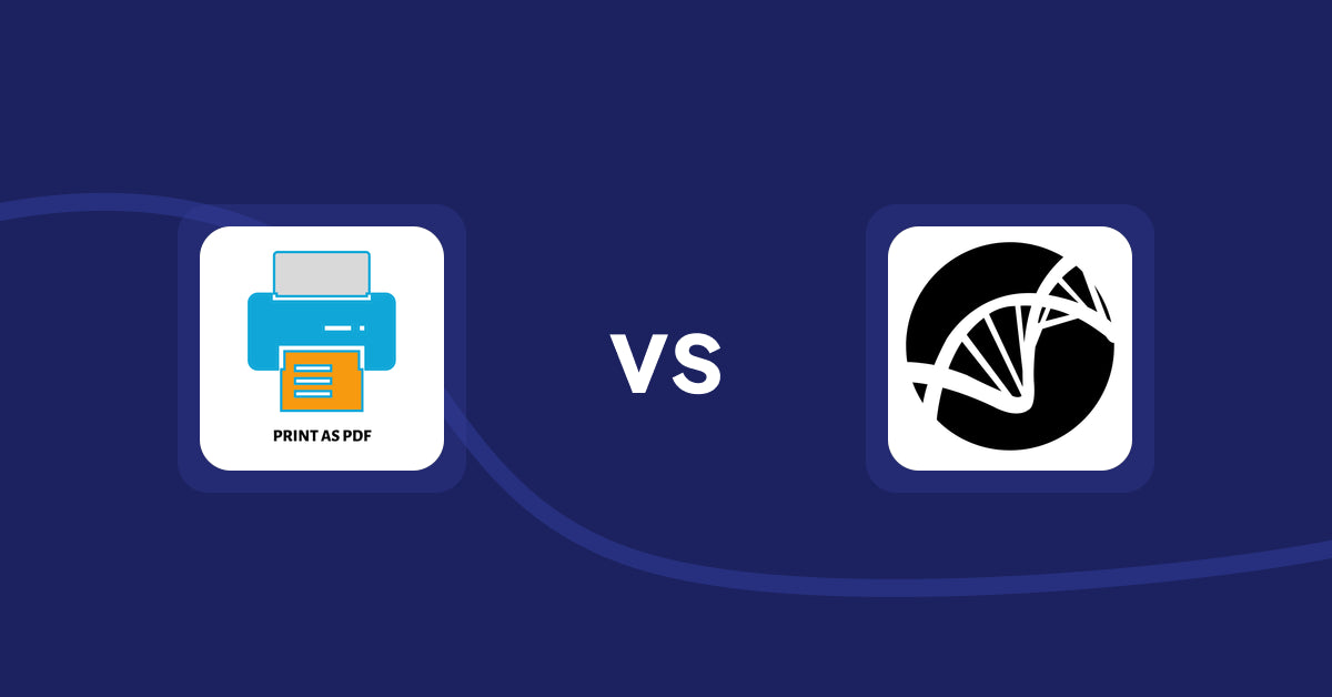 Shopify Product Display Apps: LitPDP ‑ Print as PDF vs Bike Matrix