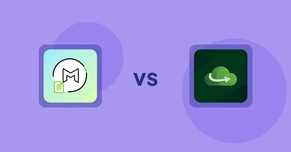 Shopify Metafield Apps: Mport ‑ Bulk Metafield Import vs Akeans Upload Hike