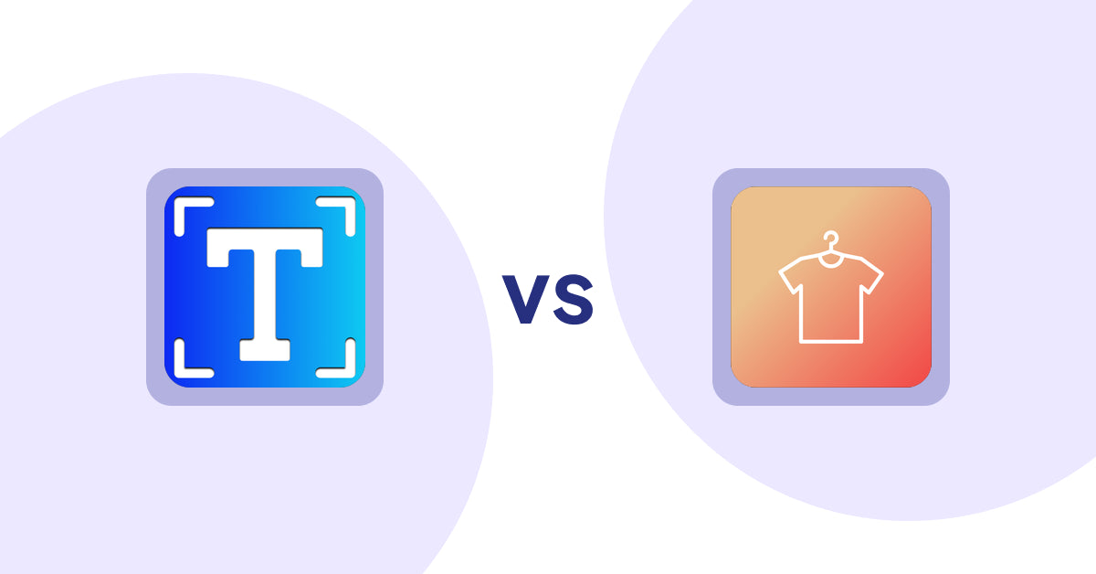 Shopify Metafield Apps: Textbox & Textfield by Textify vs Laundry Symbols Clothing Care