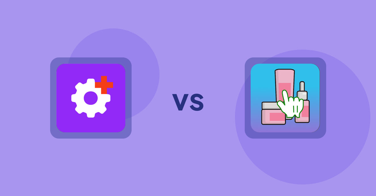 Shopify Metafield Apps: Admin+ vs Clickable Ingredients: Seetext