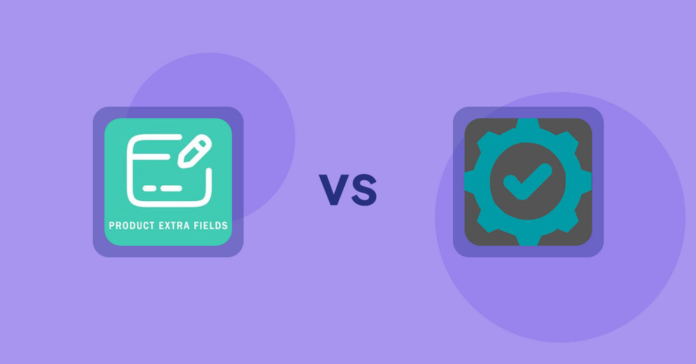 Shopify Metafield Apps: Product Extra Fields ‑Soronix vs ProductVogue