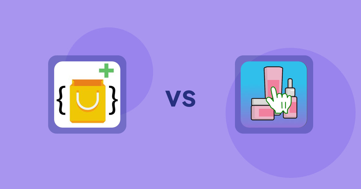 Shopify Metafield Apps: Metafields Plus vs Clickable Ingredients: Seetext