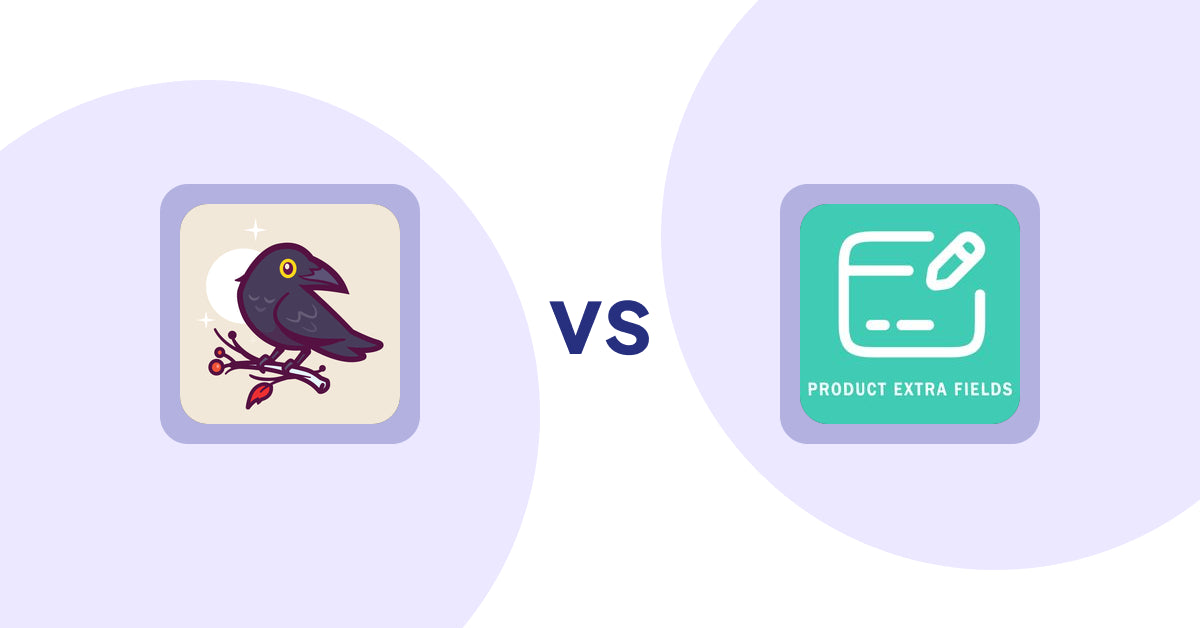 Shopify Metafield Apps: FieldsRaven vs Product Extra Fields ‑Soronix