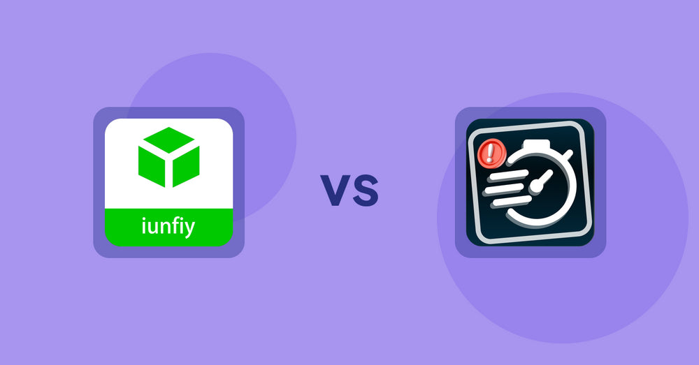 Shopify Product Display Apps: iunfiy • Related products vs Urgency! Low stock counter