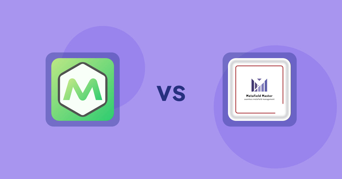 Shopify Metafield Apps: Metafields Guru vs Metafield Master