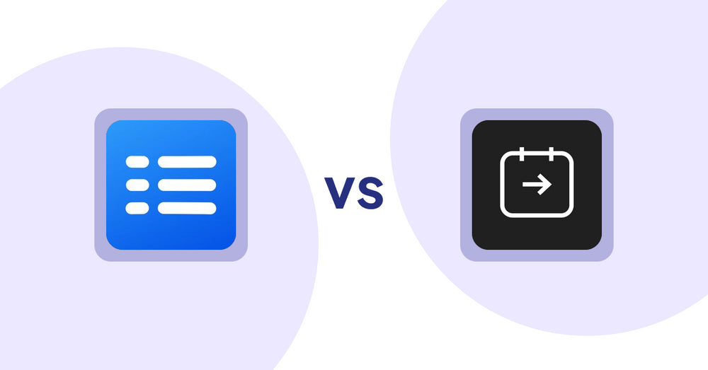 Shopify Metafield Apps: Easy Specification Table vs Days To Ship