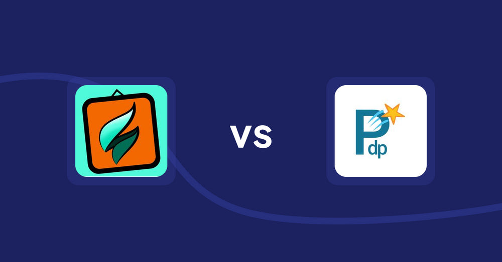 Shopify Product Display Apps: SMART ‑ Art Product Builder vs PDP Star