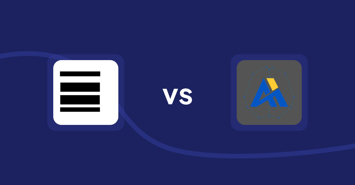 Shopify Metafield Apps: Meta fields editor vs Digiware SmartMeta using AI