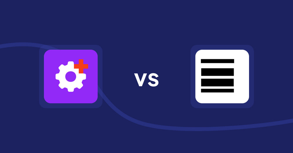 Shopify Metafield Apps: Admin+ vs Meta Fields Editor