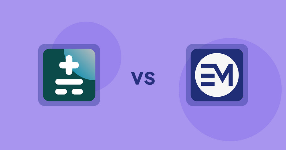 Shopify Metafield Apps: Metafields Custom Field Master vs Easy MetaField