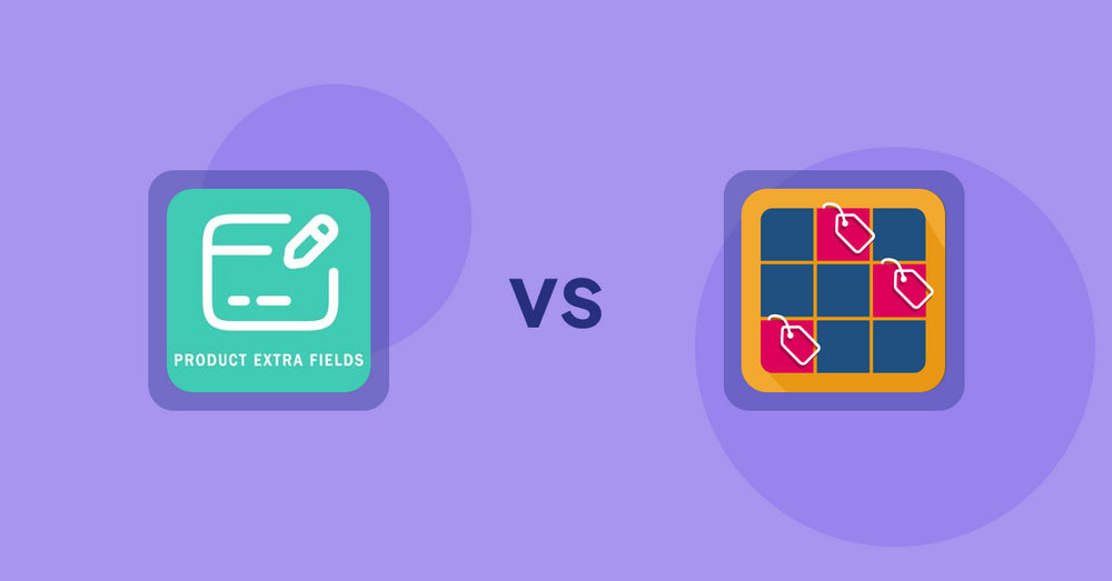 Shopify Metafield Apps: Product Extra Fields ‑Soronix vs [Soledis]HighlightsCollections