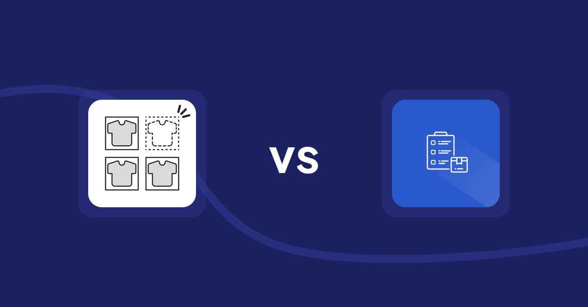 Shopify Product Display Apps: シンプル売り切れ非表示｜在庫切れ商品の表示変更 vs Addify ‑ Products Table List