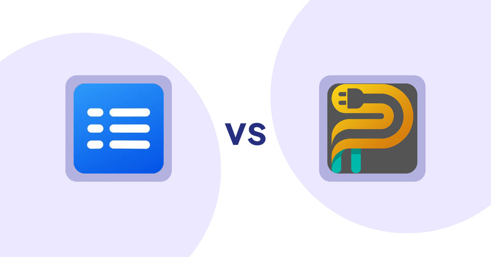 Shopify Metafield Apps: Easy Specification Table vs POD Personalizer