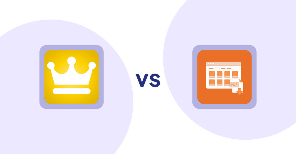 Shopify Product Display Apps: Awesome Ranking vs Meetanshi PDF Product Catalog