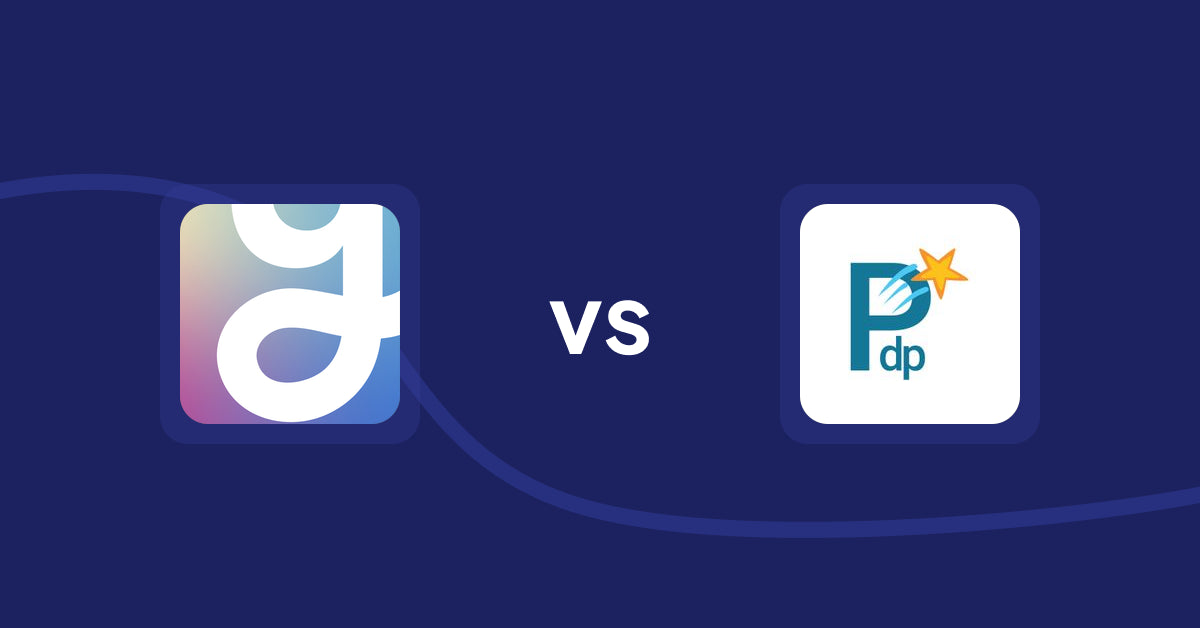 Shopify Product Display Apps: Visual Merchandiser vs PDP Star