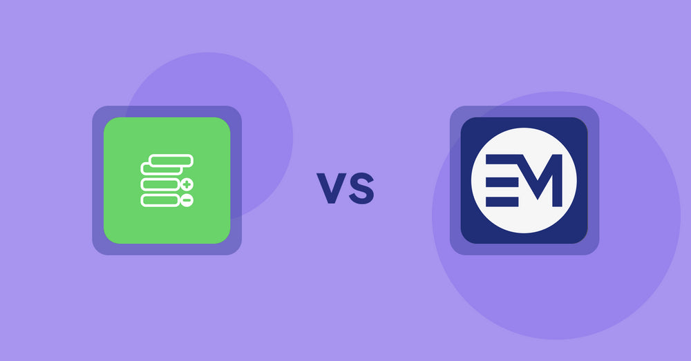 Shopify Metafield Apps: Bonify Custom Fields vs Easy MetaField