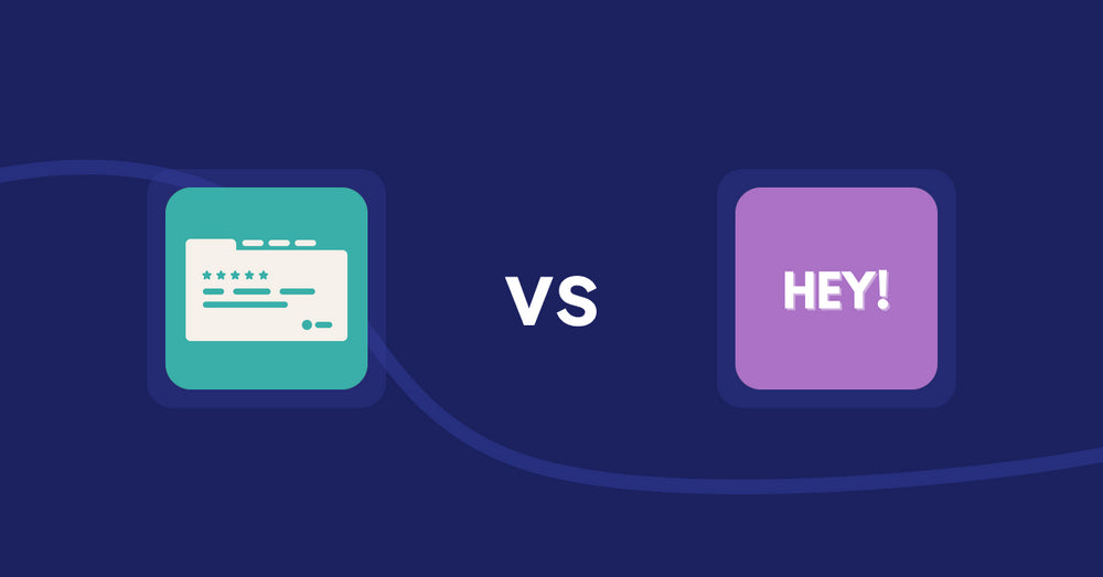 Shopify Product Display Apps: Smart Tabs ‑ Product Tabs vs Hey! Product Page Banner & Text