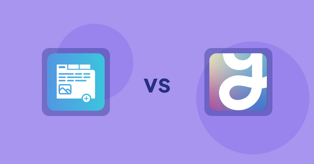 Shopify Product Display Apps: Advanced Product Tabs vs Visual Merchandiser