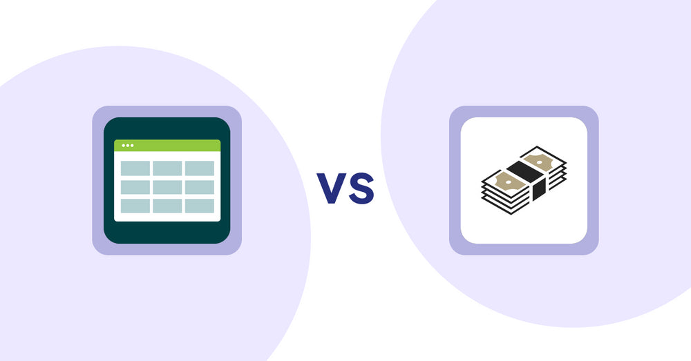 Shopify Product Display Apps: Product Table vs シンプルクラウドファンディング｜お手軽自社クラファン