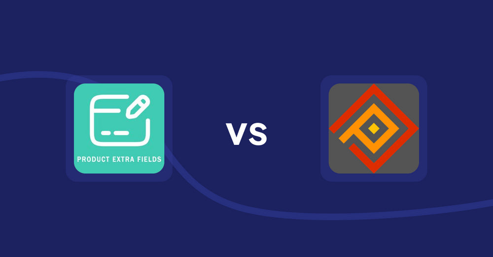 Shopify Metafield Apps: Product Extra Fields ‑Soronix vs Product Plus