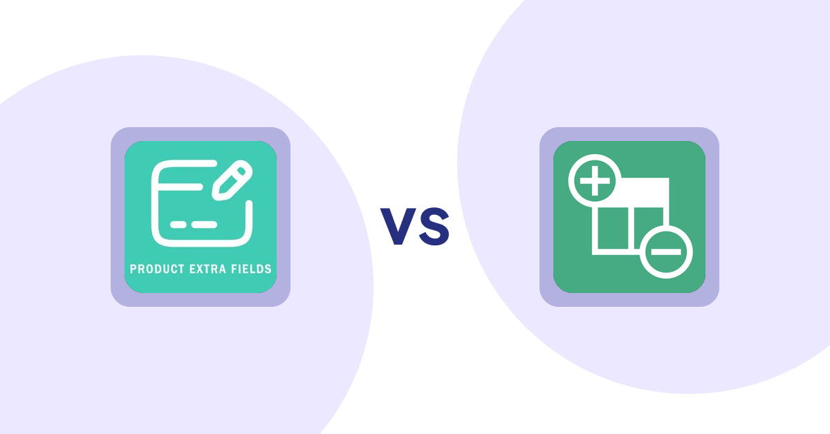 Shopify Metafield Apps: Product Extra Fields ‑Soronix vs SWT Products Custom Fields