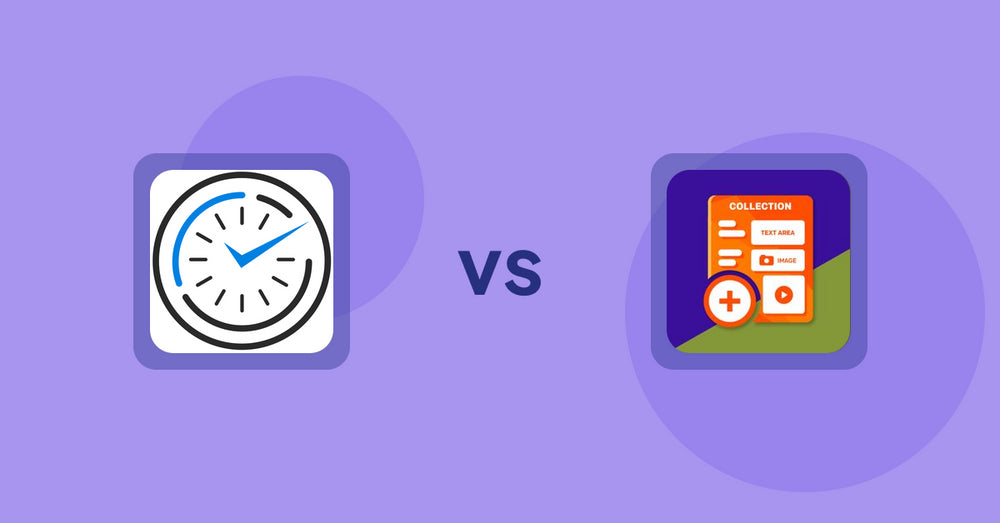 Shopify Metafield Apps: StoreHours vs Collection Additional Fields