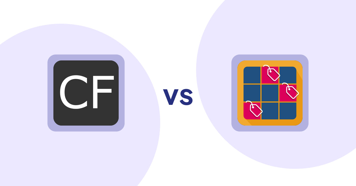 Shopify Metafield Apps: WebAppsLive ‑ Fields Manager vs [Soledis]HighlightsCollections