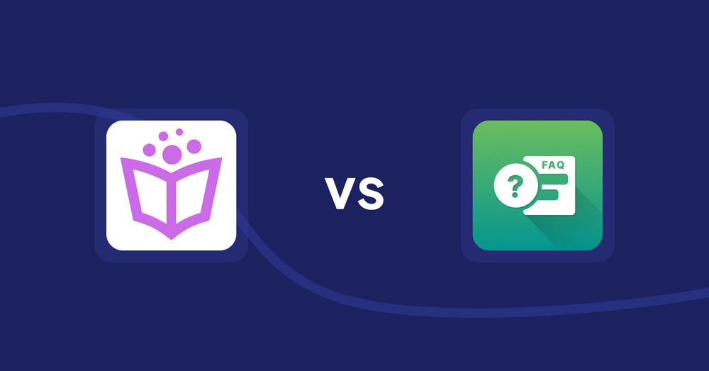 Shopify Product Display Apps: LitPDF Catalog Line Sheets vs. FAQ Expert: Product FAQ