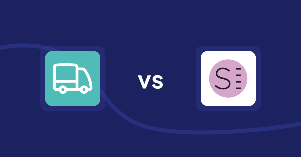 Shopify Metafield Apps: BB Estimated Delivery vs SizeMe