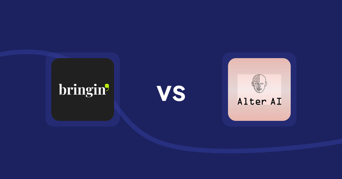 Shopify Product Display Apps: Bringin vs. Alter AI Virtual Try‑on