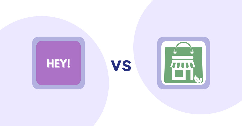 Shopify Product Display Apps: Hey! Product Page Banner & Text vs. Greeniemart