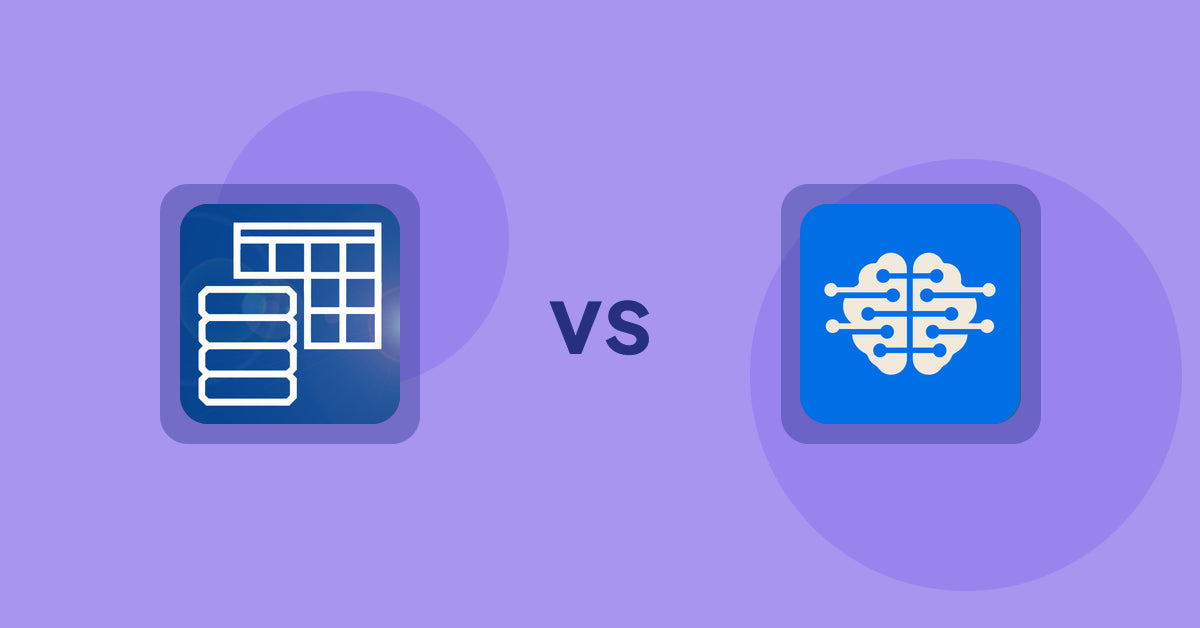 Shopify Metafield Apps: TablePress ‑ Data Tables vs. MetaMind