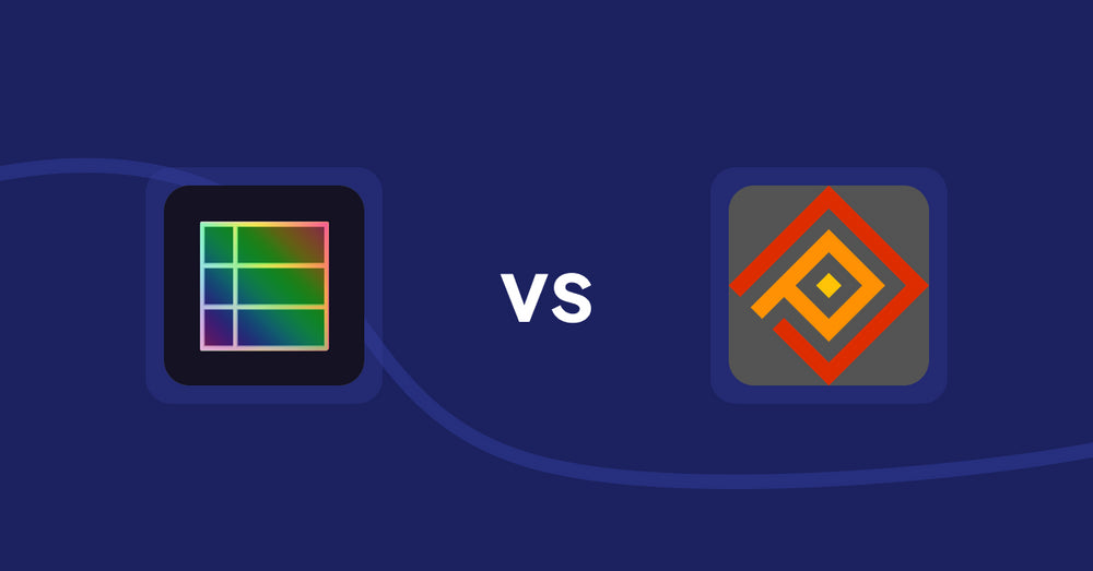 Shopify Metafield Apps: TableFlow Specification Table vs Product Plus