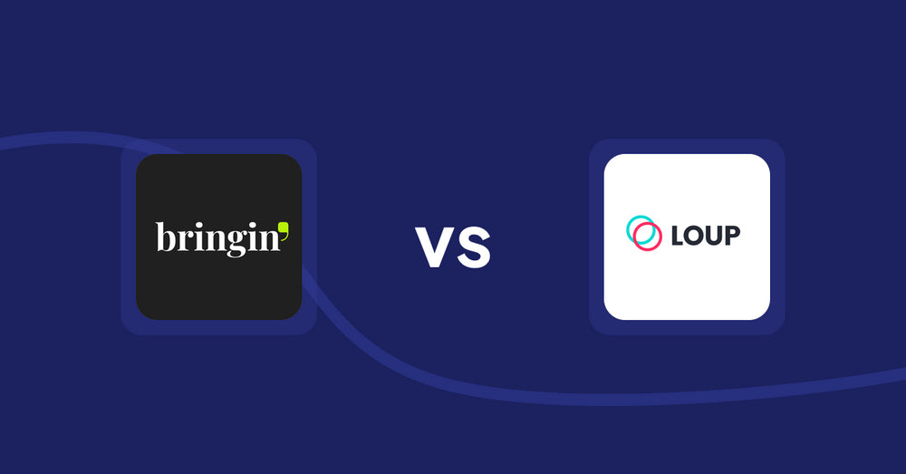 Shopify Product Display Apps: Bringin vs. Loup: Sell on Instagram