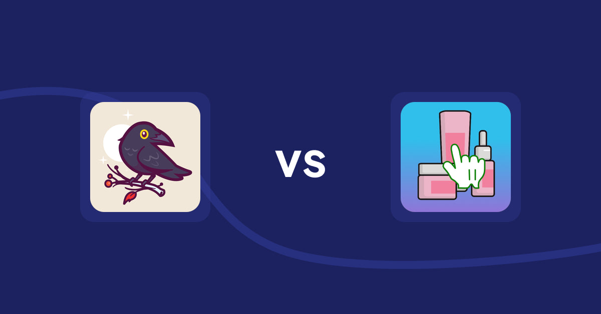 Shopify Metafield Apps: FieldsRaven vs Clickable Ingredients: Seetext